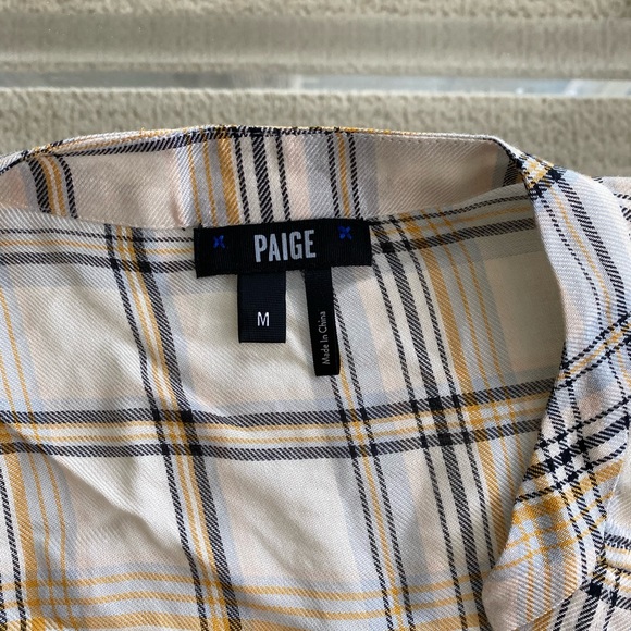 Paige Annecy Plaid Top - Picture 3 of 4